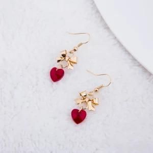 Star Fashion Jewellery Gift Stainless Steel Heart Gold Jewelry