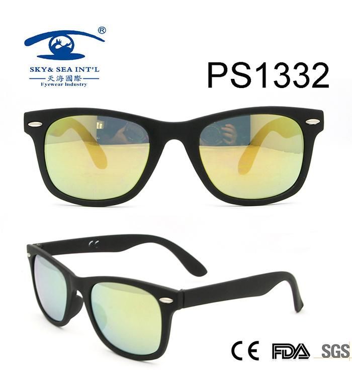 Black Cool Children Kid Plastic Sunglasses (PS1332)