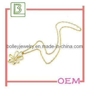 3D Flower Shape Lady&prime;s Necklace