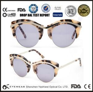 Latest Fashion Half-Rim Korean Sunglasses