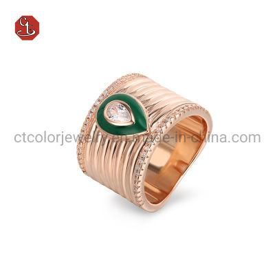 Fashion 925 Sterling Silver Stylish Jewelry Ring