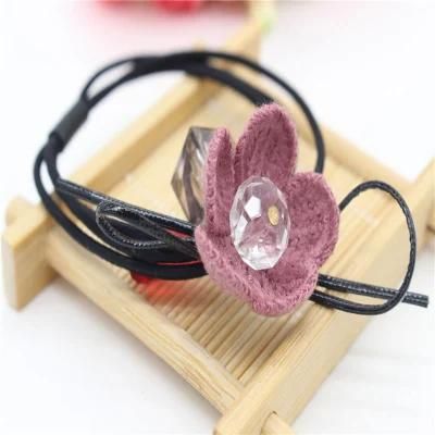 2017 New Products Diamond with Flower Hair Band