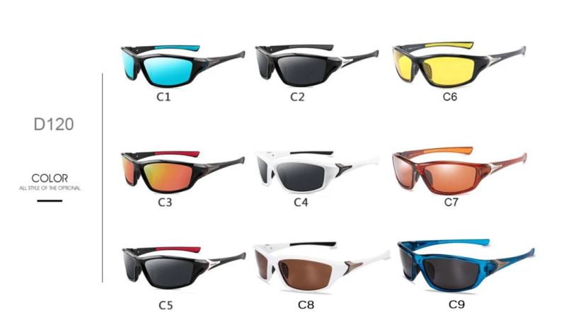 2021 Men Polarized Night Vision Sunglasses Sports Outdoor Cycling UV400 Tac Glasses