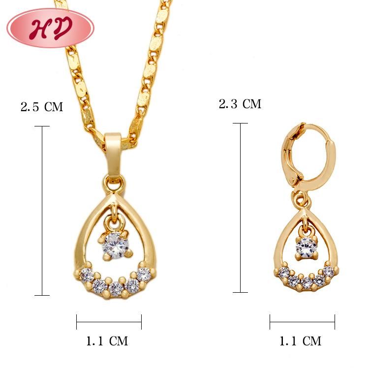 New Fashion Costume Jewelry Set with Necklace and Earring