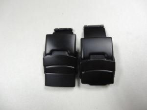 High Quality Anodized/Electroplating Black and Red Plate and Clasp for Bracelet or Watch