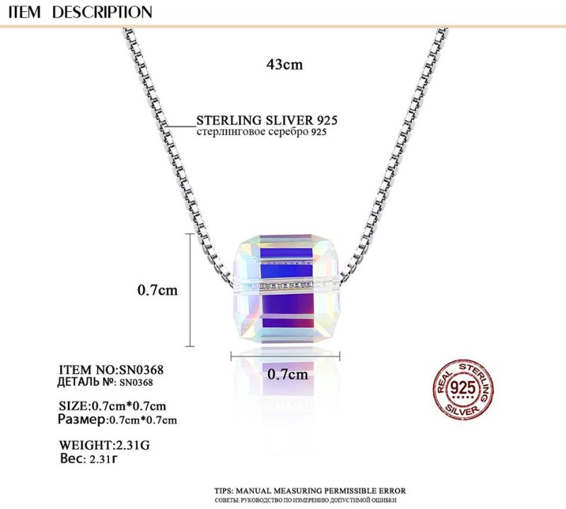 Top Quality Colorful Baroque Style Crystal Necklace