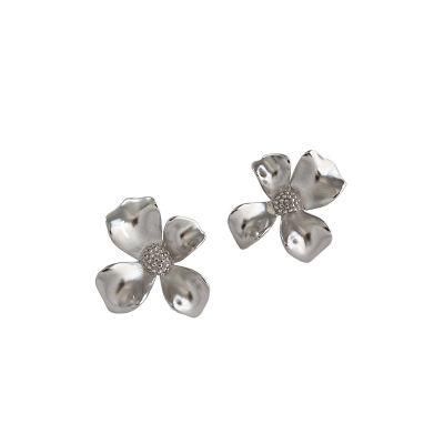 Fashion New Simple Flower Earrings Jewelry