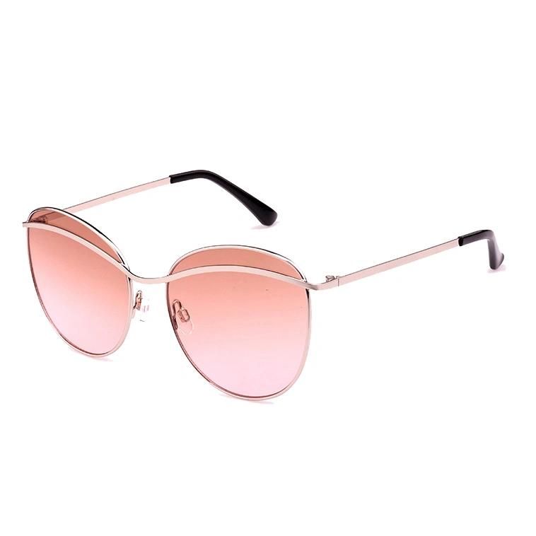 2018 Cat Eye Fashionable Metal Sunglasses