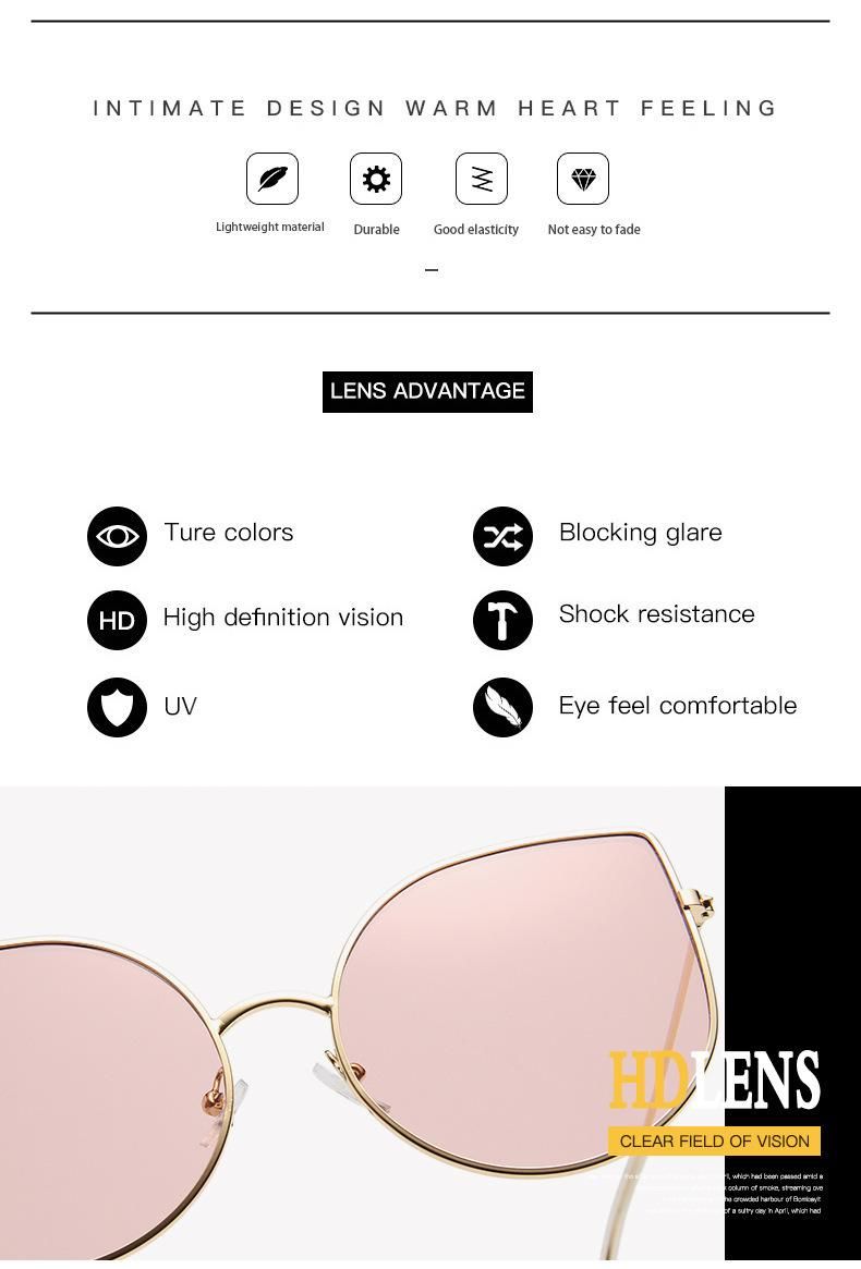 New Arrivals Environmental Protection Italy Design Sunglasses Made in China