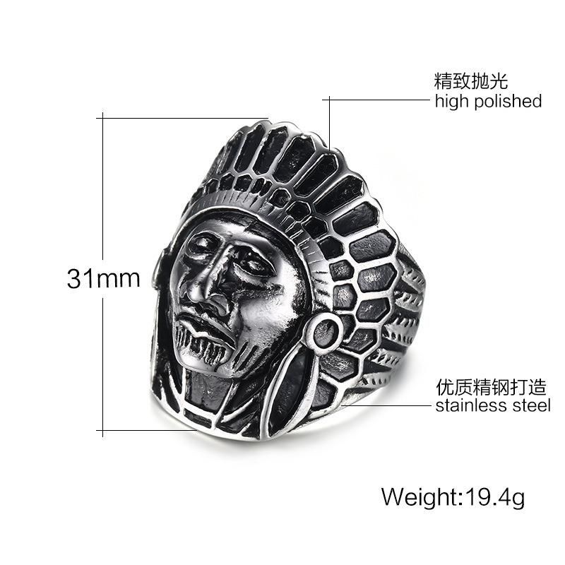 Wholesale Stainless Steel Mens Jewelry Design Egypt Sphinx Shaped Signet Rings
