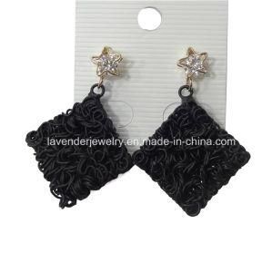 Fashion Jewelry Black Plated Drop Earrings for Women Gifts