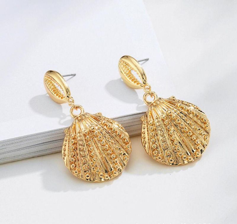 Hot Sales Shell Cowry Conch Fashion Earring Jewelry