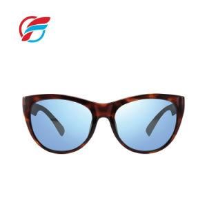 Custom Logo Italy Design Trendy Shape Retro Round Frame UV400 Protective Shades Sunglasses