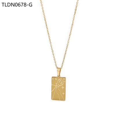 Manufacturer Custom Gold Plated Fashion Necklace jewellery, Stainless Steel jewellery Making, Hand Made Jewelry