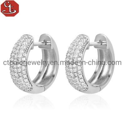 Classic Hoop Earrings 925 Sterling Silver Hoop Earrings for Women Girls