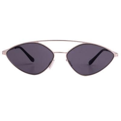 Prismatic Shape with Bar Metal Sunglasses