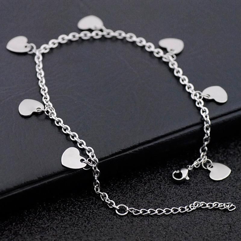 Adjustable Size Extender Anklet Ankle Beach Bracelet Love Fine Jewelry