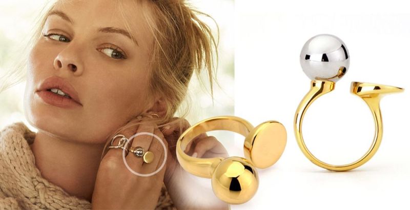 Fashion Accessories Brass Copper Wedding Jewelry Ring
