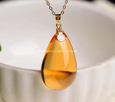 Natural Crystal Pendant Citrine Pendant China Donghai Crystal