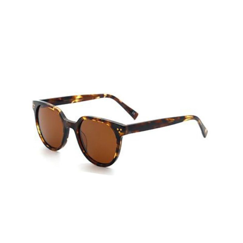 Modern Design Trendy Polarized Acetate Sunglasses Fashion Acetate Frame Glasses Men Wholesale High Quality Retro Eyewear Women
