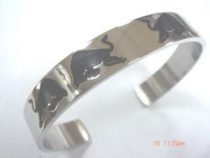 Fashion Stainless Steel Cuff Bangle (BC1120)