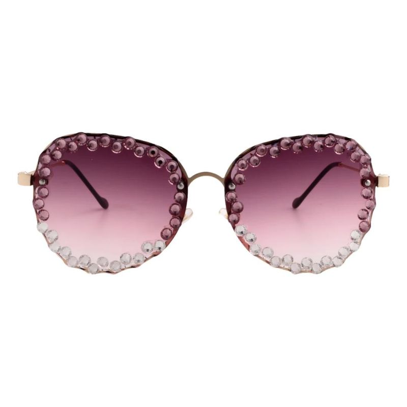 2020 Frameless Diamond Sunglasses