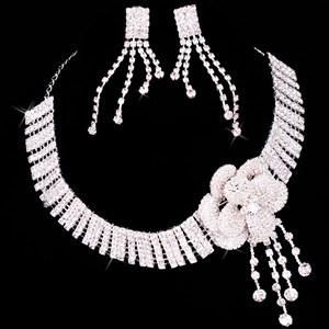 Wedding/Bridal Crystal Necklace Wedding Bridal Jewelry Zsv012