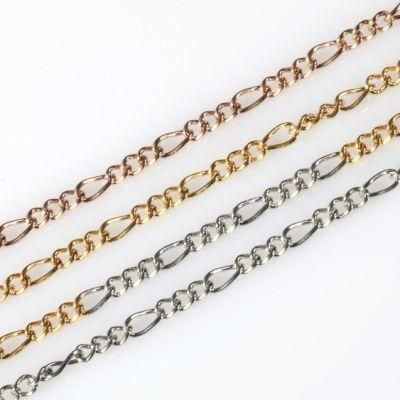 Wholesale Price Jewellery Fashion Gift Curb Chain Long and Short