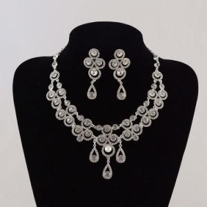 Rhinestone Handmade Wire Necklace Set