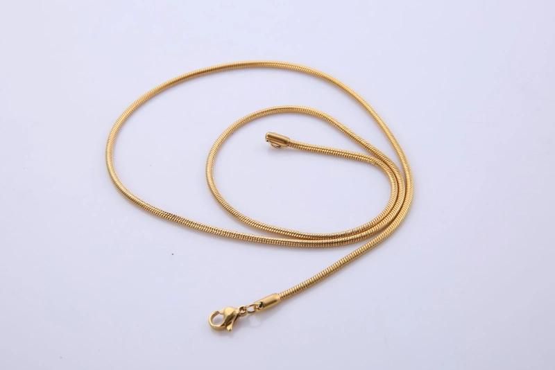 Fashion Snake Chain Stainless Steel Jewelry for Handmade Jewellery Necklace Bracelet Design