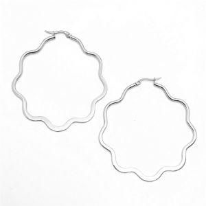 Yongjing Jewelry Stainless Steel Fashion Hoop Earrings (YJ-E0027)