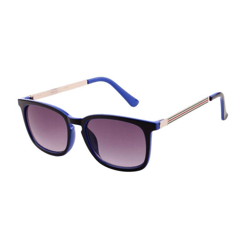 2019 Factory Directly Color Spray Sunglasses with Metal Temple