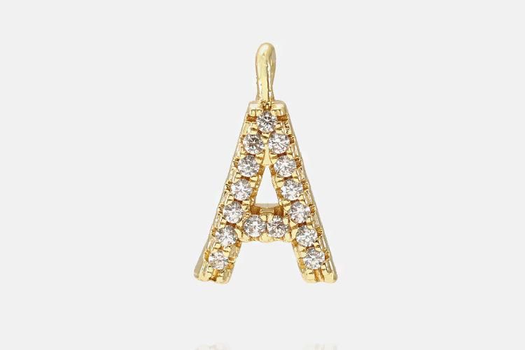 Simple Zircon Necklace Women′s Fashion Personality Name Pendant Letter Necklace