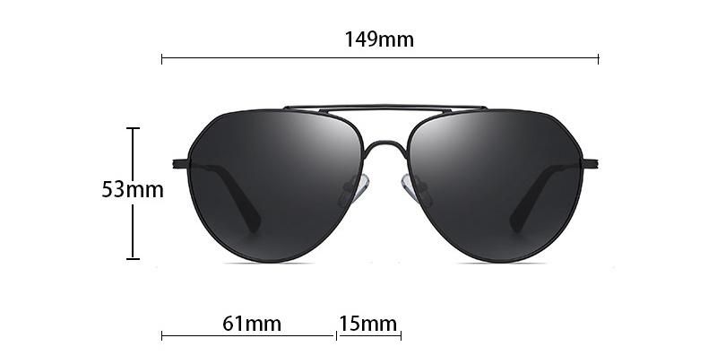 Alloy Metal Sunglasses Polarized UV400 Sun Glass Driving Outdoor Sports 3345
