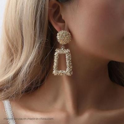 Women Girlfriend Gift Geometric Statement Vintage Fashion Jewelry Drop Earring