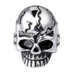 Personalized Biker Scary Ring Vintage Mens Skull Band Claddagh Rings