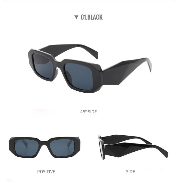 2022 Trendy Square Wholesale Designer Sunglasses Hip Hop Sunglasses for Unisex