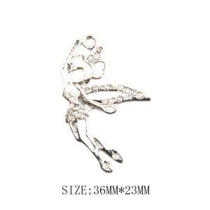 Zinc Alloy Fashion Angel Necklace Pendant (MPE)