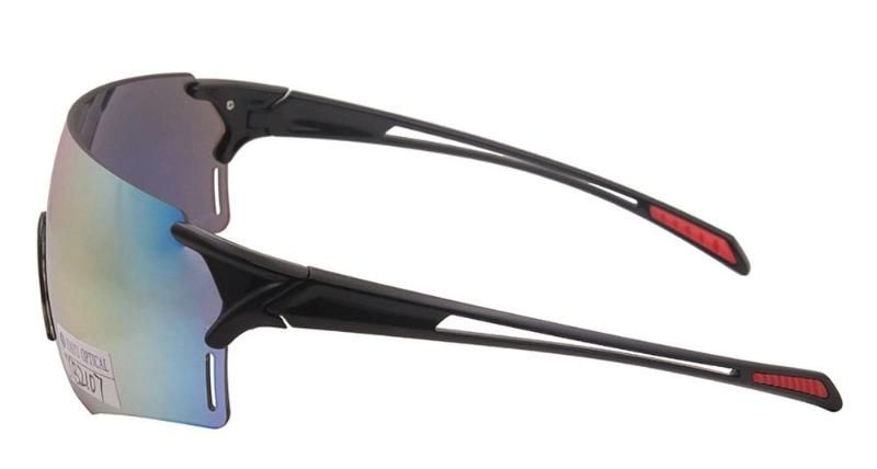 High Quality Rimless PC Lens Sunglasses Riding One-Piece Sports Eyewear