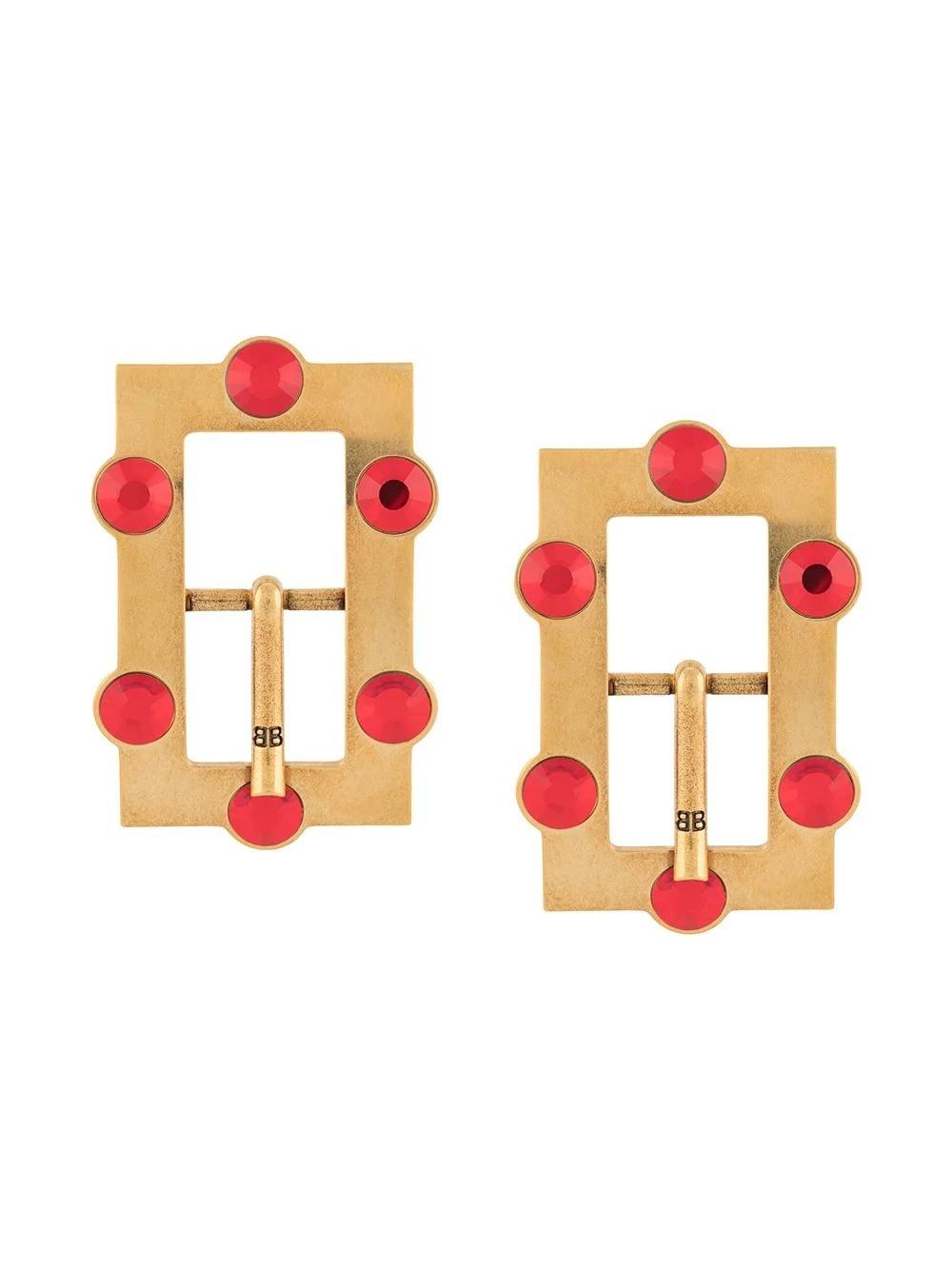 Fashion Metal Geometric and Diamond Graphic Earrings Jewelry