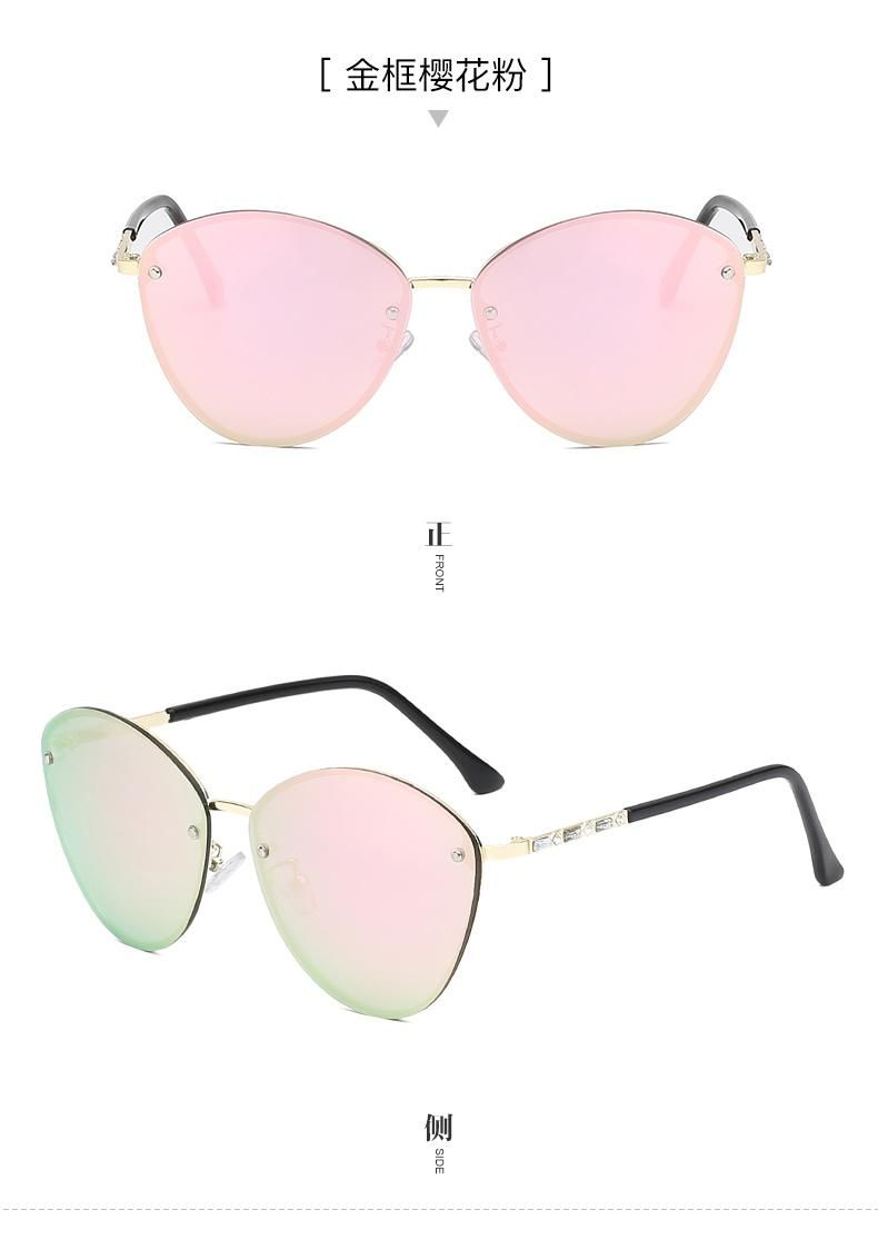 New Trendy Custom Logo Promotion Acetate Sunglasses Vintage Retro Mens Women Sun Glasses for Ladies