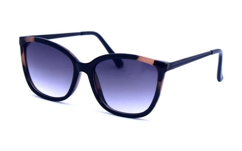 Trendy Durable Gradient Tortoise Shell Square Cat Eye Polarized Sunglasses