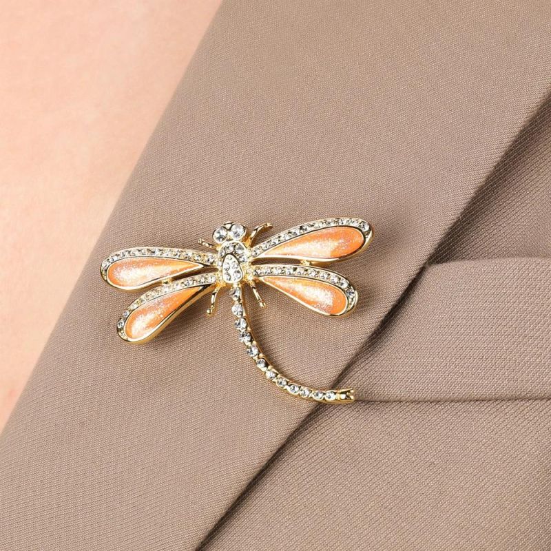 Cute Fashion Cartoon Dragonfly Design Lapel Pin