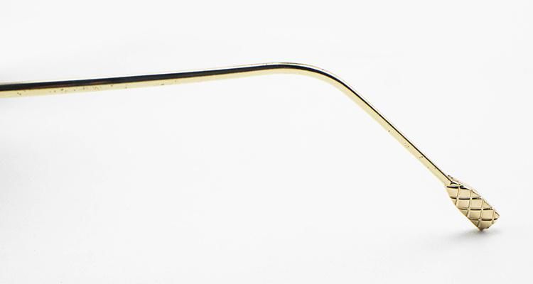 Hot Sale Custom Logo Ready Fashion Metal Frame Women Sunglasses