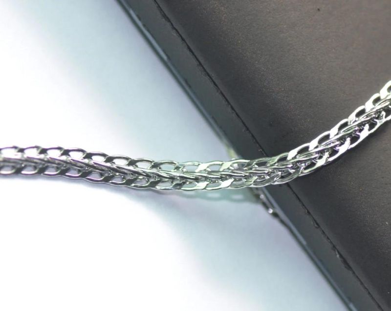 Fashion Gold Plated Fox Tail 0.25/0.3/0.5mm Width Chain Jewelry Accessories for Men Women