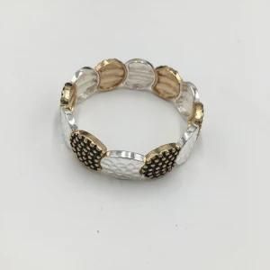 Simple Metal Bracelet with Plating