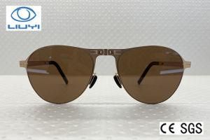 Stainless Fashion Sunglasses with UV 400 Protection for Men or Women Mc012-G