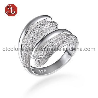 High Quality Silver Open Ring for Women Stylish Jewelry Rings