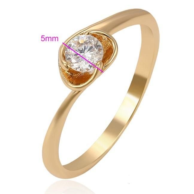Unique Design Custom Rings Jewelry Women Wholesale 18 K Gold Diamond Rings