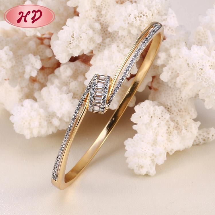 High Quality Fashion Braided Bangle with Zircon